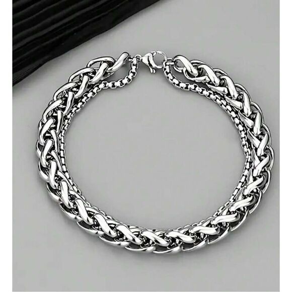 Double Chain Bracelet - Picture 1 of 5